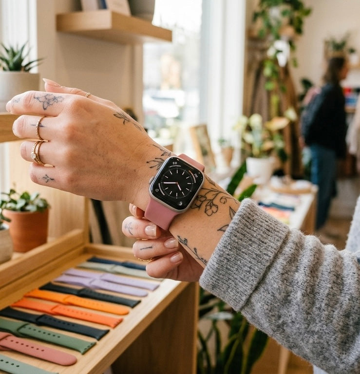 Bracelets Apple Watch en silicone