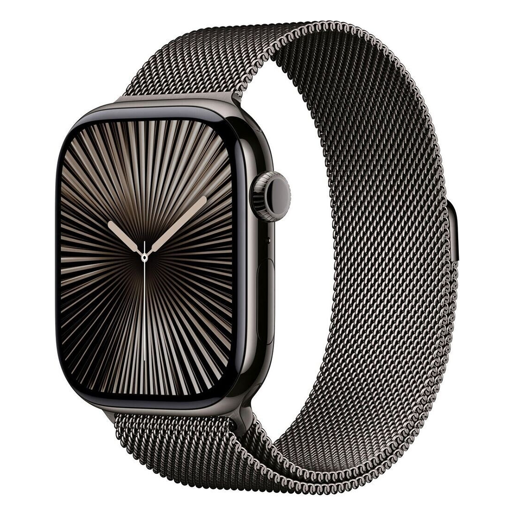 Bracelet en milanais graphite pour Apple Watch