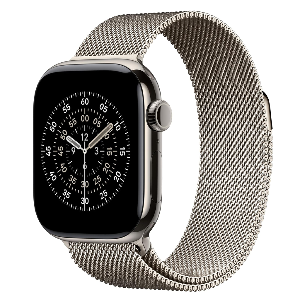 Bracelet en milanais naturel pour Apple Watch