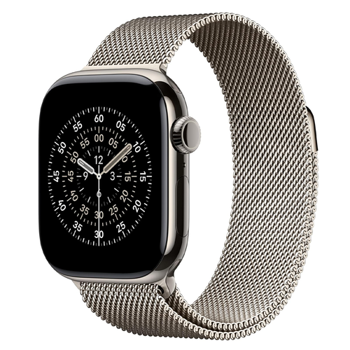 Bracelet en milanais naturel pour Apple Watch