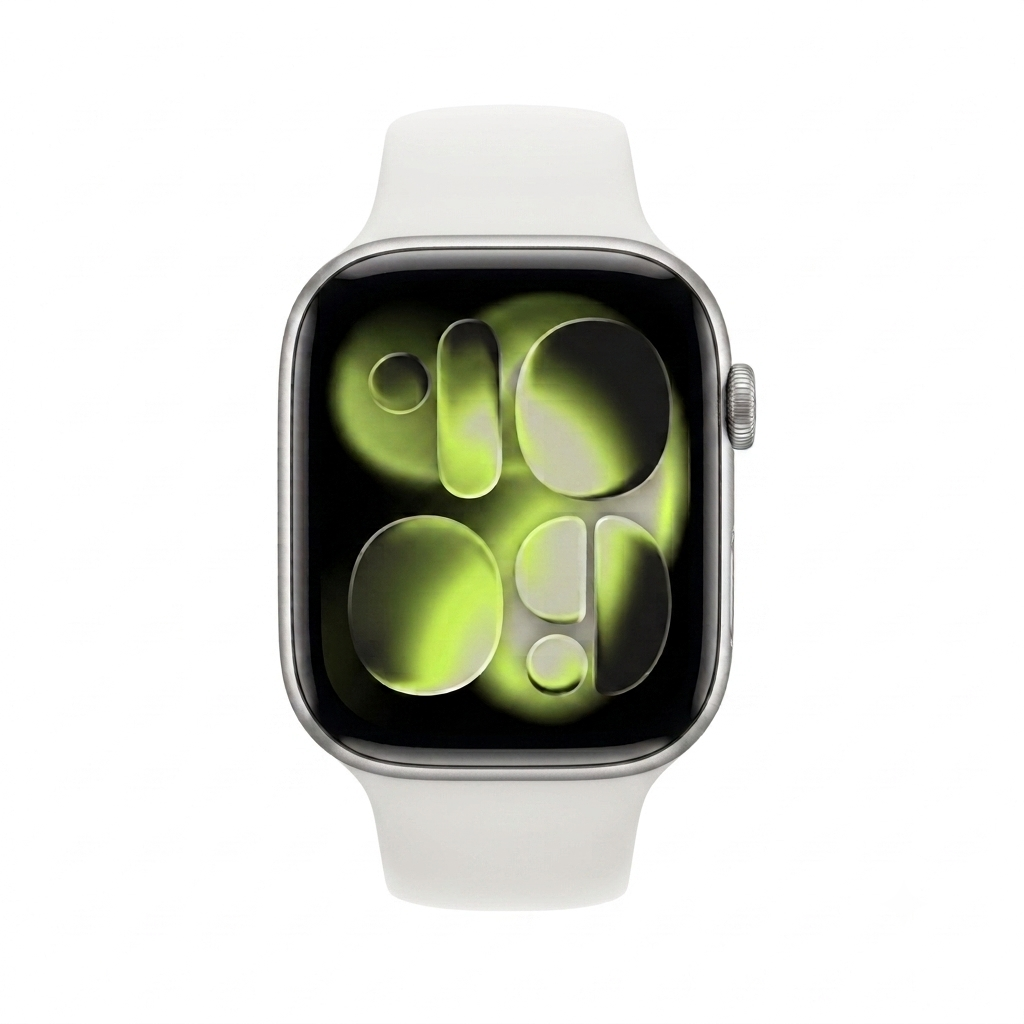 Bracelet sport en silicone blanc pour Apple Watch