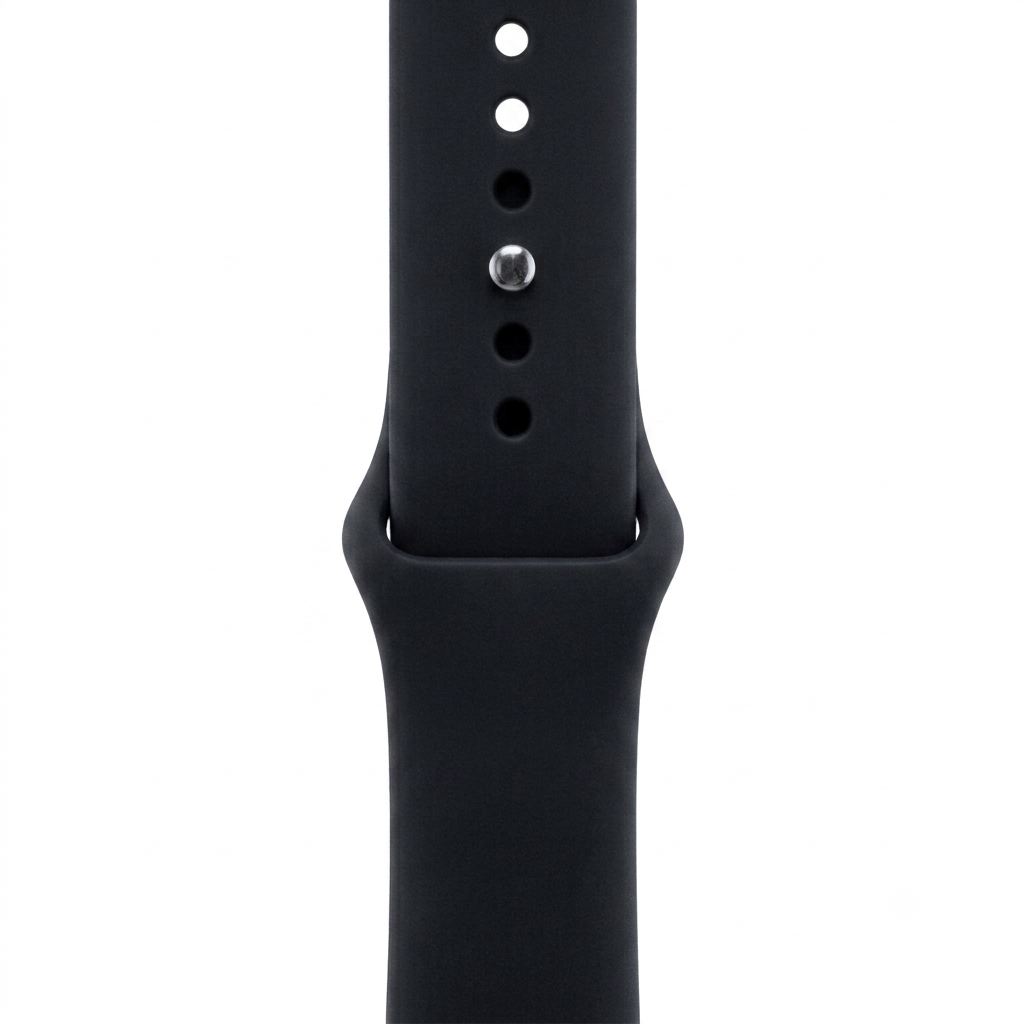 Bracelet sport en silicone blanc pour Apple Watch
