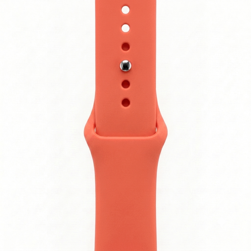 Bracelet sport en silicone blanc pour Apple Watch
