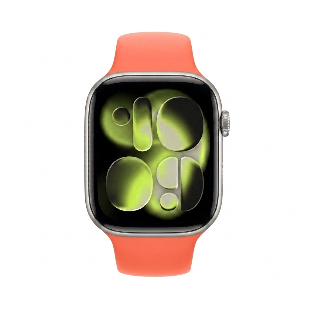 Bracelet sport en silicone blanc pour Apple Watch